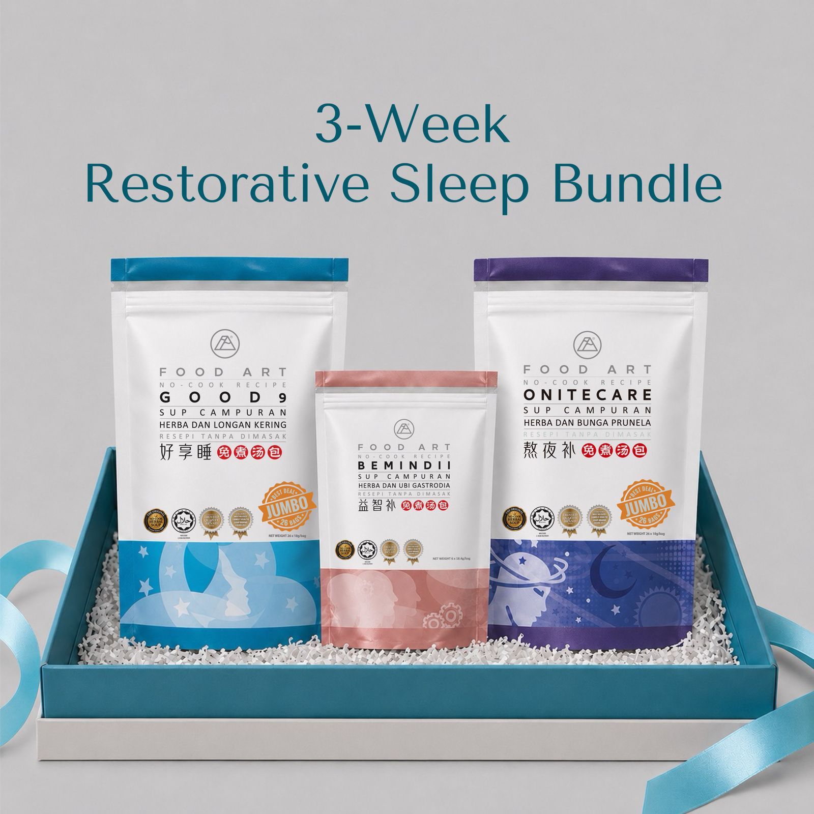 3-Week Restorative Sleep Bundle