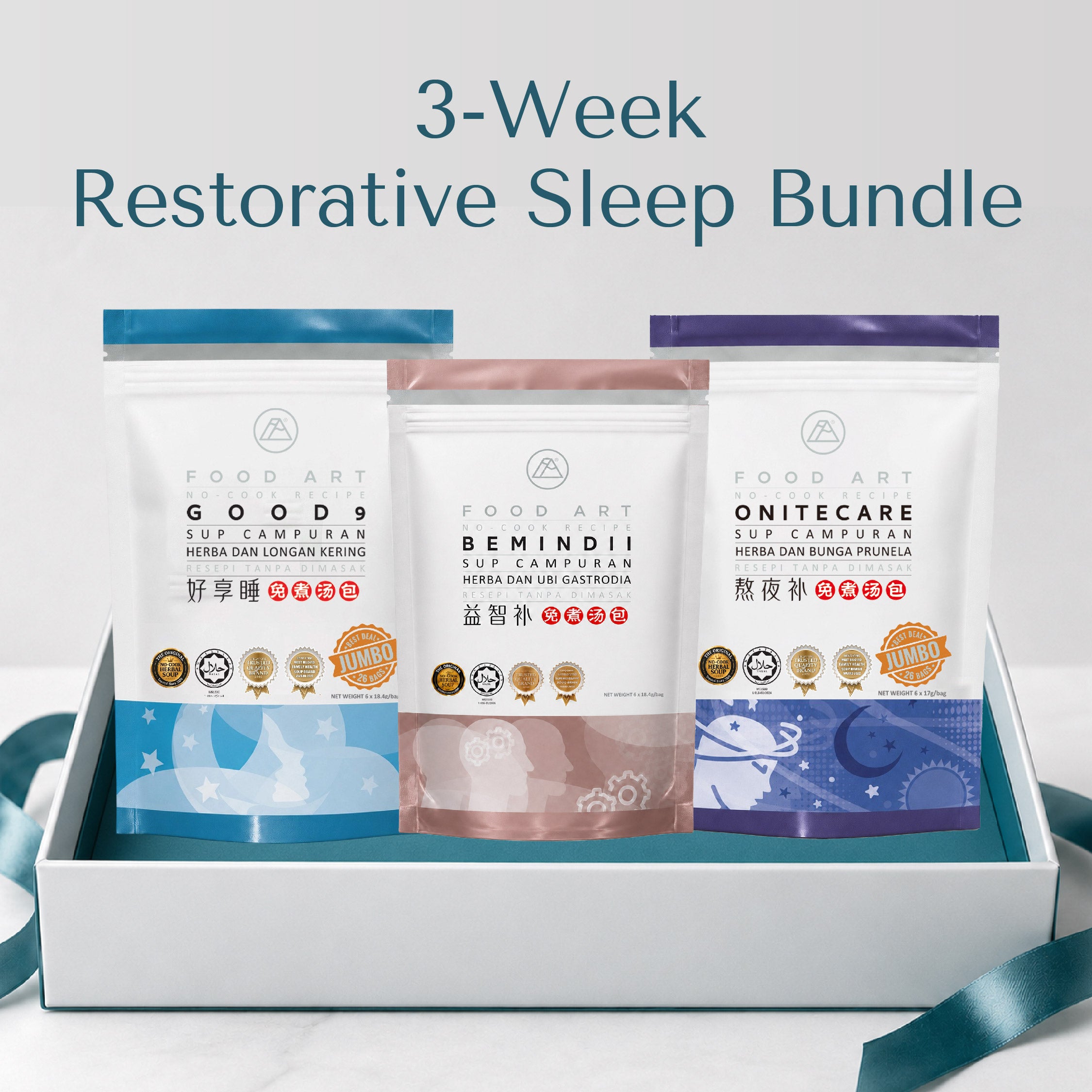 3-Weeks Restorative Sleep Bundle