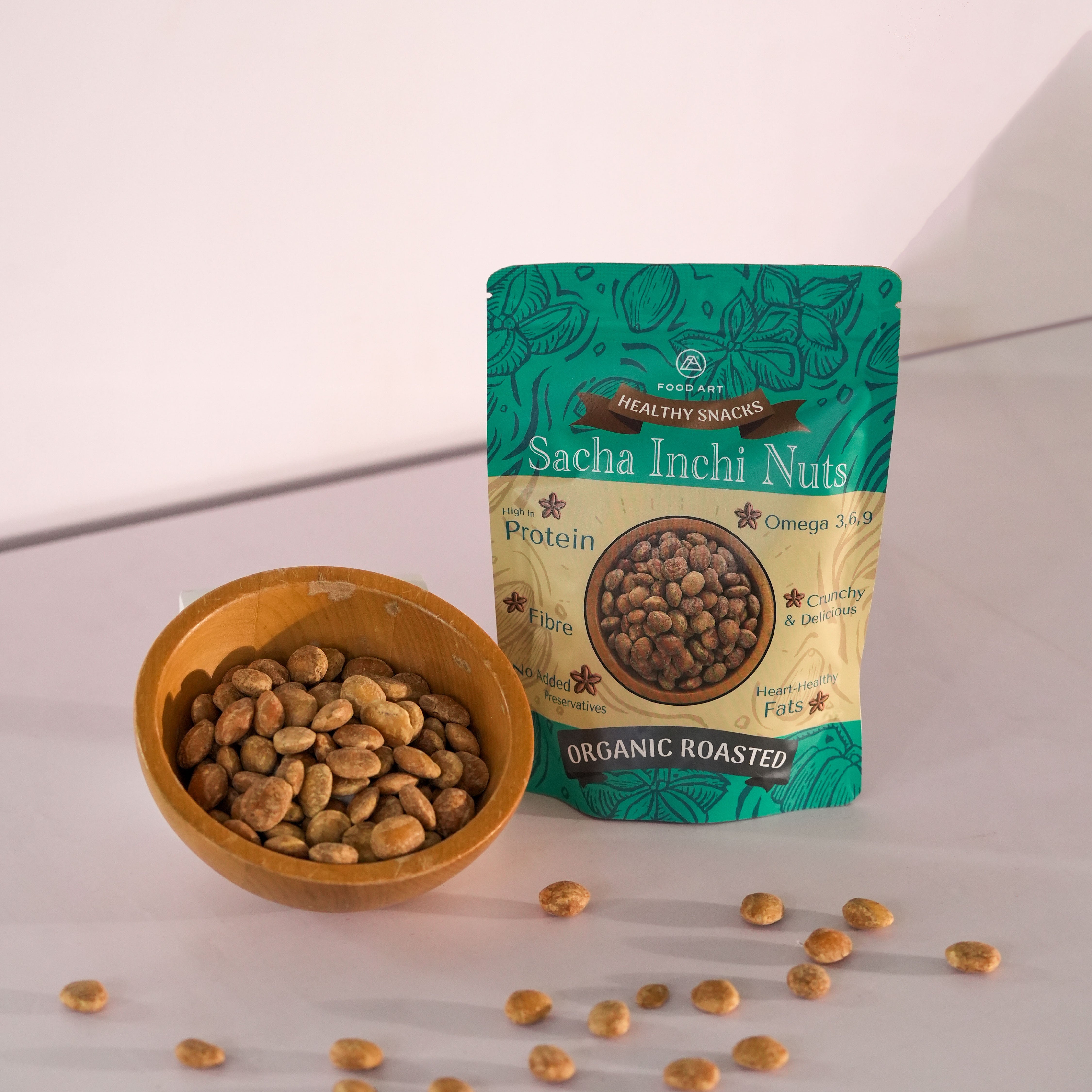 Organic Roasted Sacha Inchi Nuts