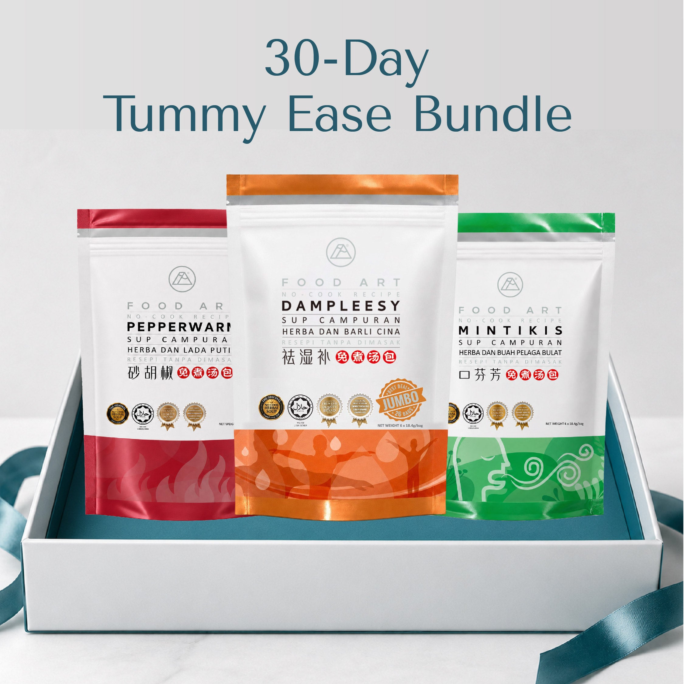 30-Days Tummy Ease Bundle