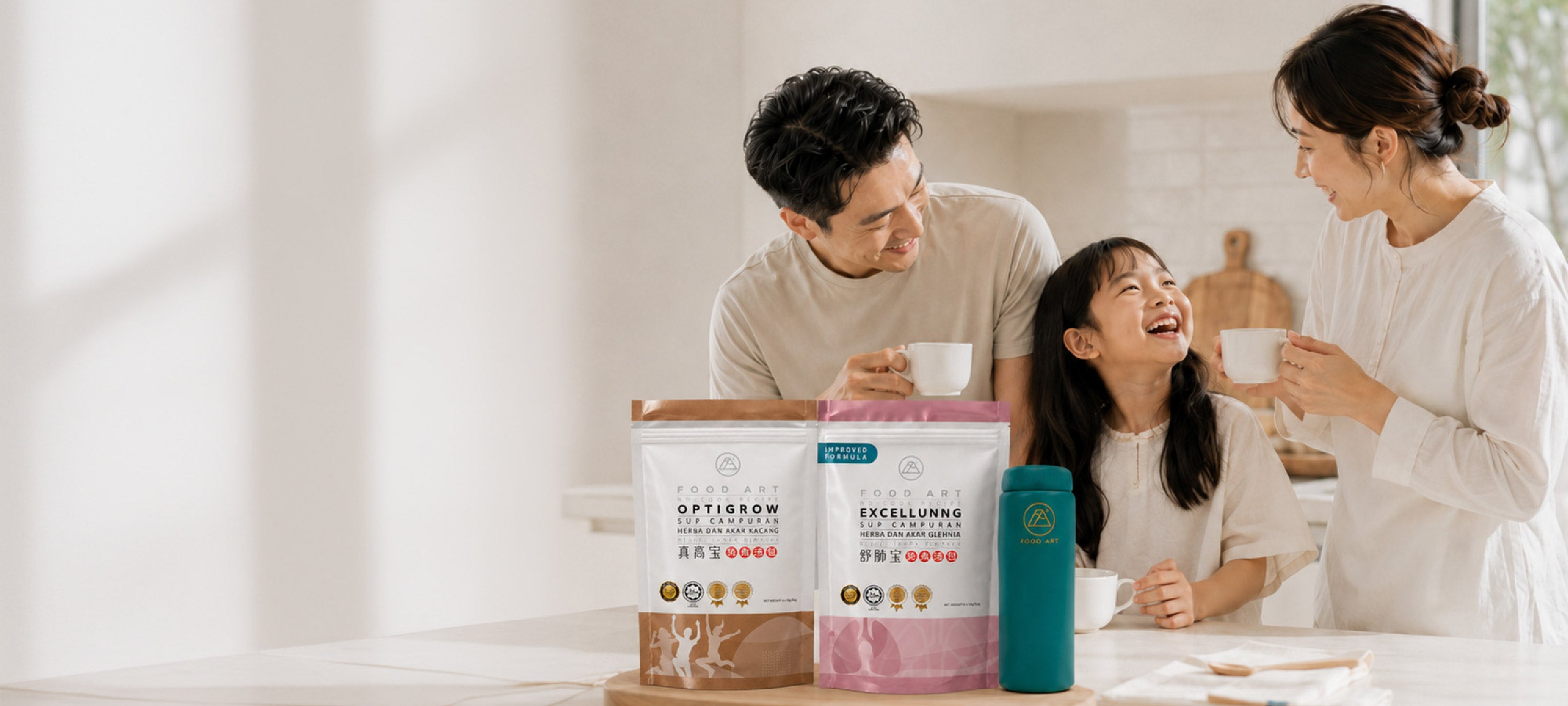 Food Art family hero banner